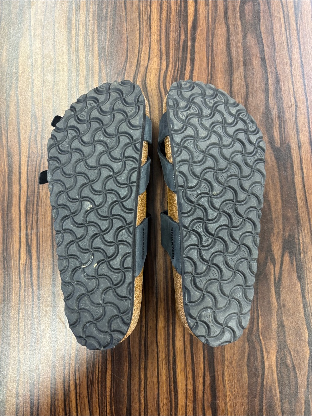 Birkenstock - Womens Franca Oil Sandal, size 7 US womens, color black. - Picture 4 of 5